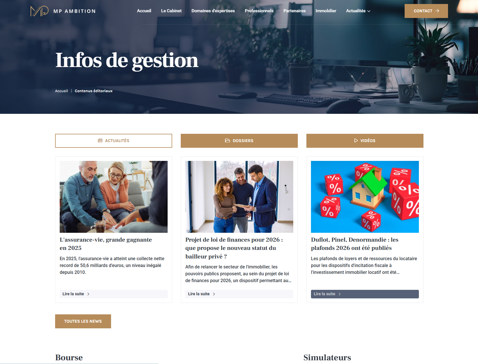 Base documentaire gestion de patrimoine