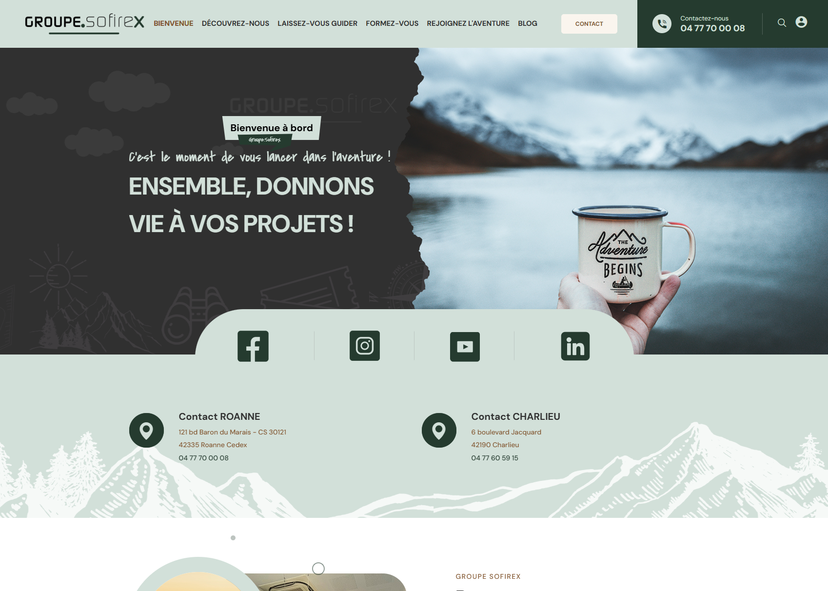 Contenus éditoriaux Sofirex