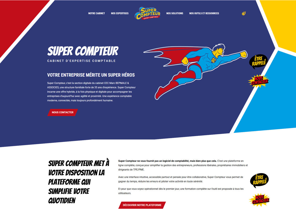 Site internet SuperCompteur