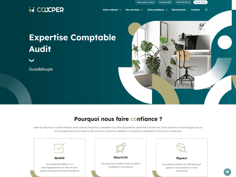 Site internet Coxper
