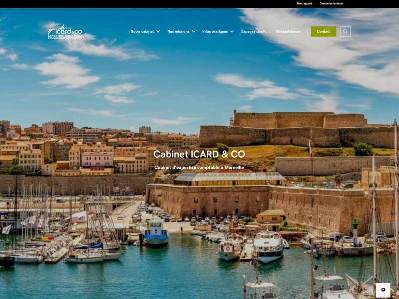 Site internet Icard & Co