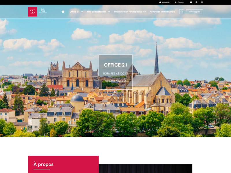Site internet Office 21