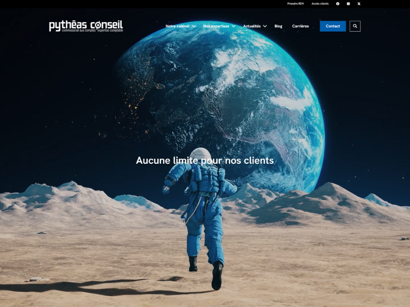 Site internet Pytheas Conseil
