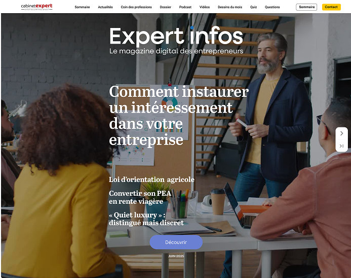 Visuel Magazine Digital Cabinet Expert